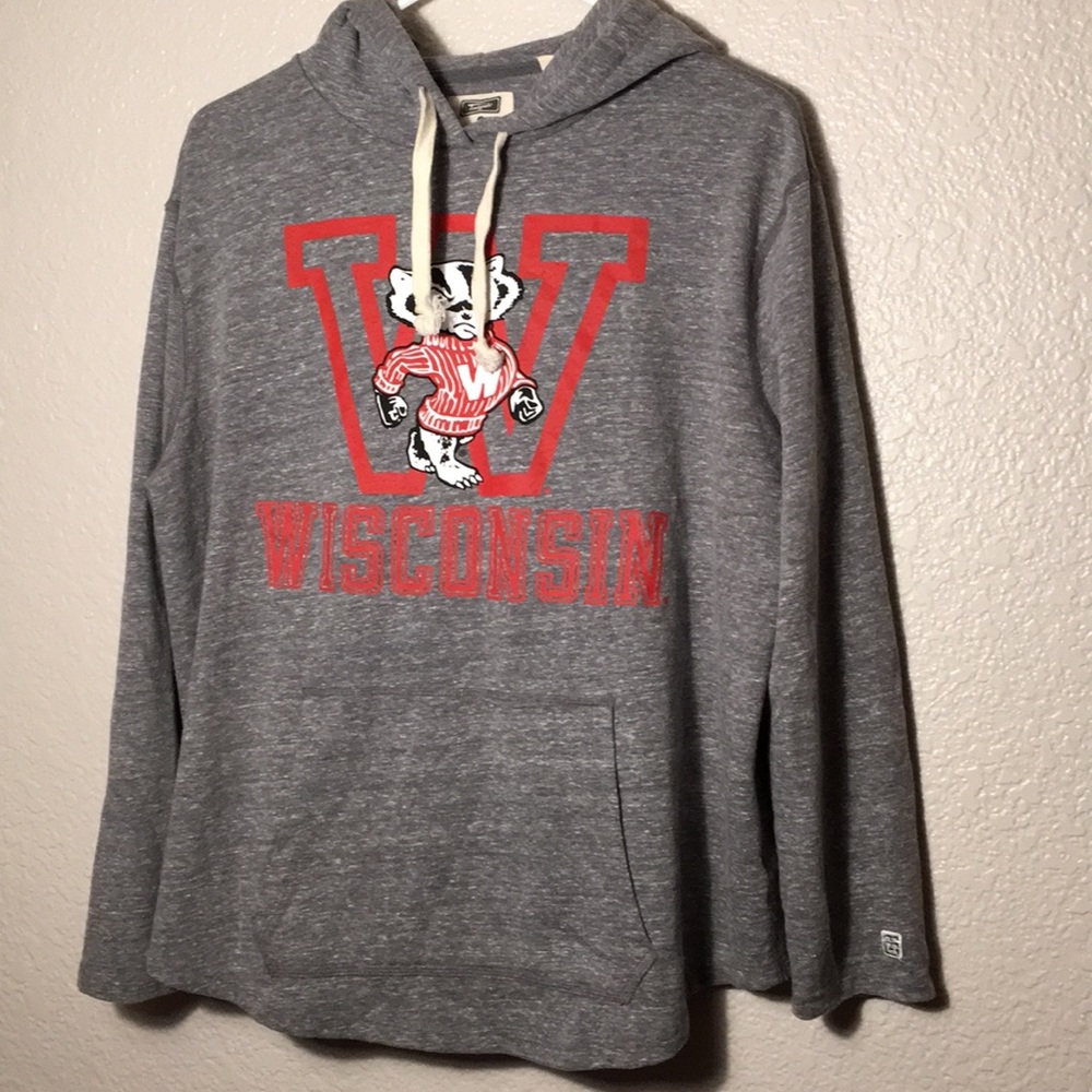 Wisconsin Badgers Grey Hoodie